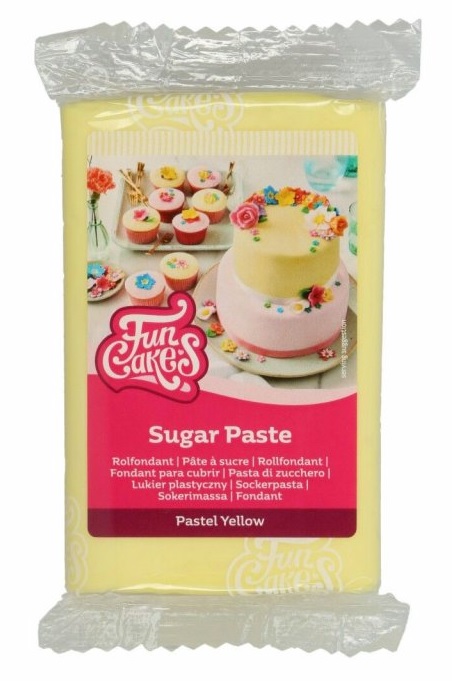 FunCakes Hmota 250 g - pastel yellow FunCakes Hmota 250 g - pastel yellow