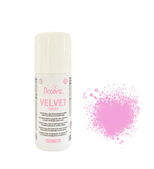 Decora Velvet sprej 100 ml - růžový