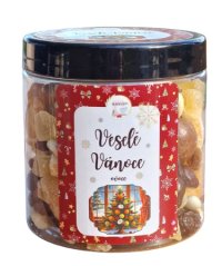 SLADCOSTI Veselé Vánoce ovoce dóza 300 g