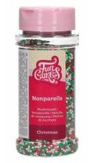 Funcakes Cukrové sypání máček Christmas