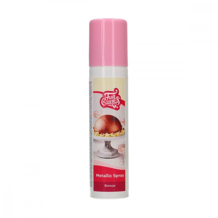 Barva ve spreji FunCakes Bronz 100ml