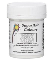 Běloba přášková Sugarflair koncentrovaná extra  White 20g