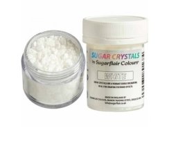 Sugarflair Cukrové krystaly SUGAR CRYSTALS White
