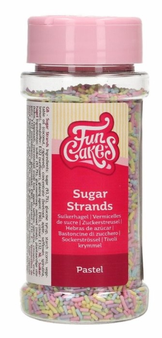 Funcakes Cukrové sypání tyčinky pastelové