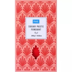Fondán potahovací hmota PME - červená 250 g