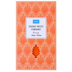 Fondán potahovací hmota PME - oranžová 250 g