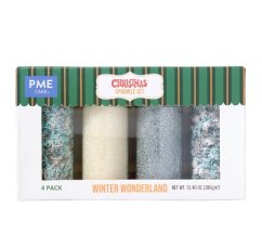 PME  Cukrová dekorace  sada 4 Winter Wonderland