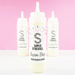 Cake Drip Super Streusel - bílá 300g
