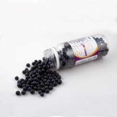 Cukrové zdobení Lumea Perly 7mm Black, 130g