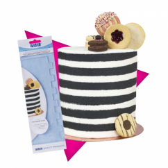Cukrářská karta PME se vzorem Stripes