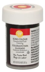 Wilton gelová barva No taste red