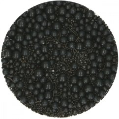 Cukrové zdobení FunCakes, Medley Black 65g