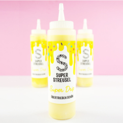 Cake Drip Super Streusel - žlutá 300g