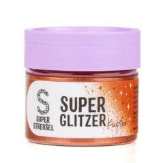 Jedlé Glitry Super Streusel Copper - bronzové 10g