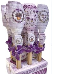 Sada stěrek s dřevěnou rukojetí 2 ks