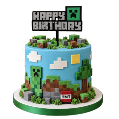 Zápich na dort Minecraft