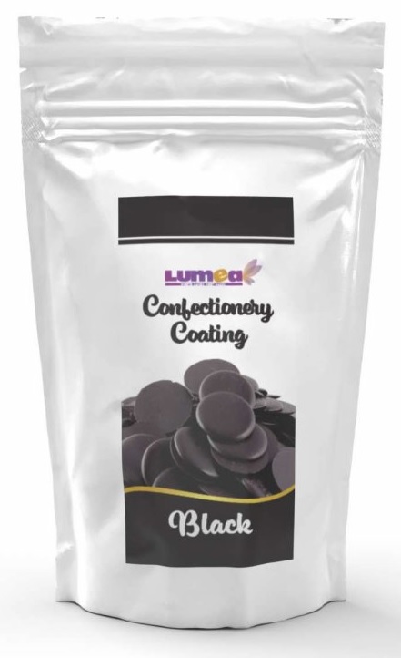 Barevná poleva Lumea Black - černá, 500 g