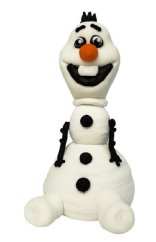 Cukrová dekorace Olaf