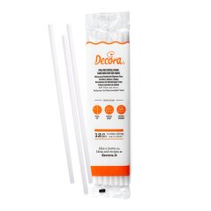 Plastové duté pevné výztuže Decora pr. 4mm, 30cm, 12ks
