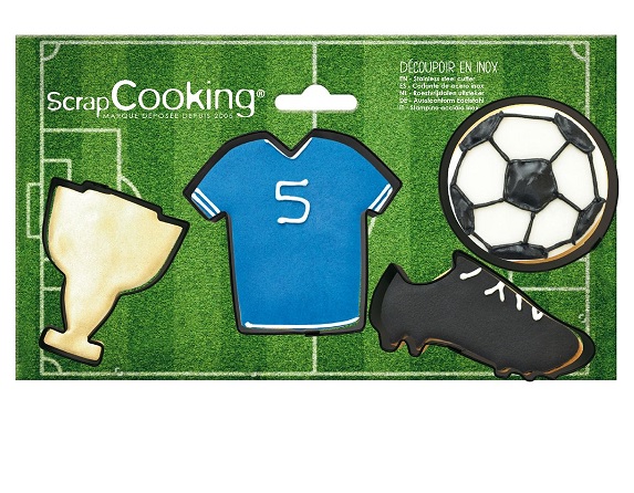 Scrapcooking sada vykrajovátek fotbal