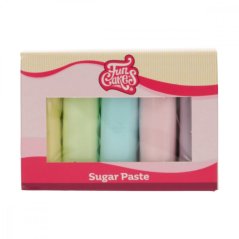Sada barevných fondánových hmot FunCakes - Pastel Colours