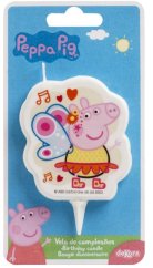 Svíčka na dort Peppa pig