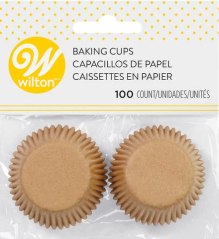 Cukrářské košíčky mini Wilton 32x25mm, přírodní, 100ks