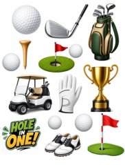 Jedlý obrázek Golf