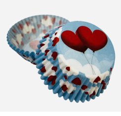 Košíčky na cupcakes Hearts