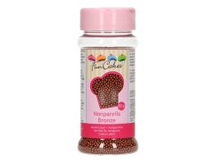 Cukrové zdobení FunCakes, máček bronzový 80g