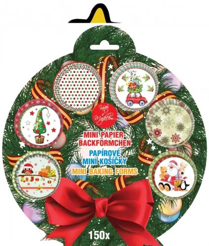 Sada minikošíčků Xmas Wreath