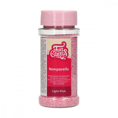 Cukrové zdobení FunCakes, máček světle růžový 80g