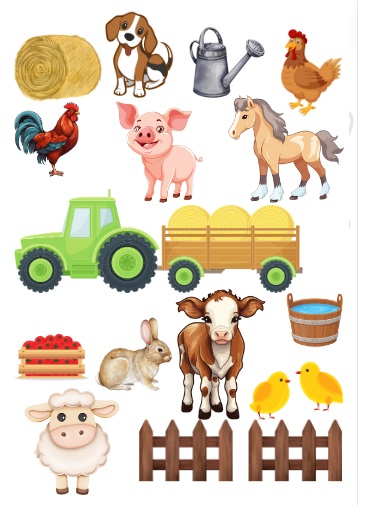Jedlý papír Na farmě Jedlý papír Na farmě
