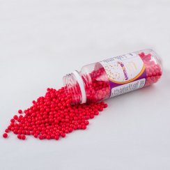 Cukrové zdobení Lumea Perly 5mm Red, 130g