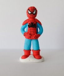 Cukrová dekorace Spiderman