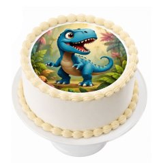 SLADCOSTI jedlý papír Dinosaurus na dort