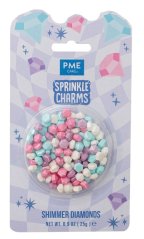 PME cukrová dekorace diamanty 25 g
