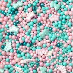 Princeznovské cukrové zdobení – pastelový mix Mint Princess