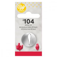 Špička nerezová Petal Wilton #104