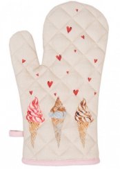 Kuchyňská rukavice zmrzlinky