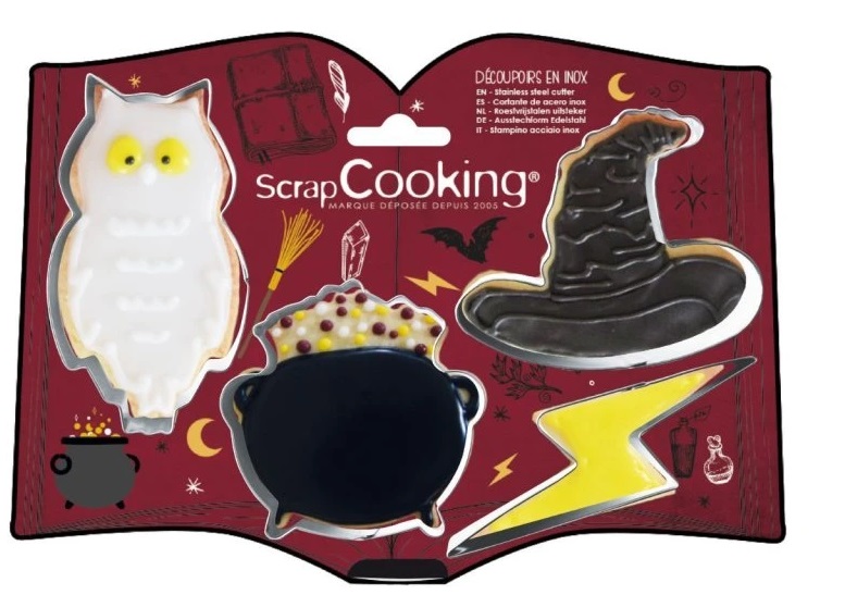 Čarodějnická vykrajovátka na sušenky Scrapcooking Čarodějnická vykrajovátka na sušenky Scrapcooking