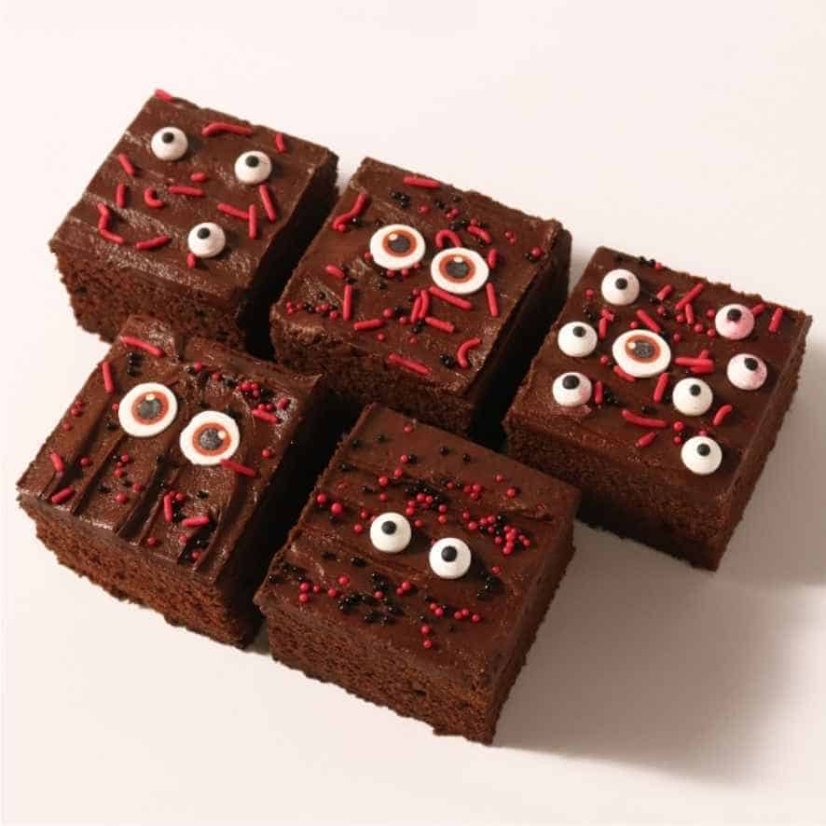 Halloween cukrové zdobení 5v1 Bloody Eyes PME 105 g