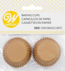 Cukrářské košíčky mini Wilton 32x25mm, přírodní, 100ks