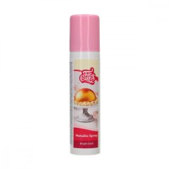 Barva ve spreji FunCakes Bright Gold - Zlatá, 100ml