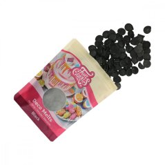 Barevná poleva Funcakes Black - černá, 250g