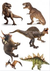 Jedlý obrázek Dinosauři 3