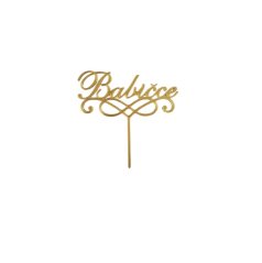 Dortový zápich Babičce zlatý