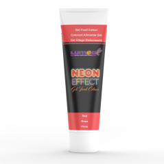 Gelová barva Lumea NEON Red - Červená, 30g