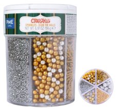PME 6v1 Cukrové sypání vánoční Holiday Sparkle 196 g