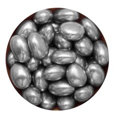 Mandle ve stříbrné krustě 100 g